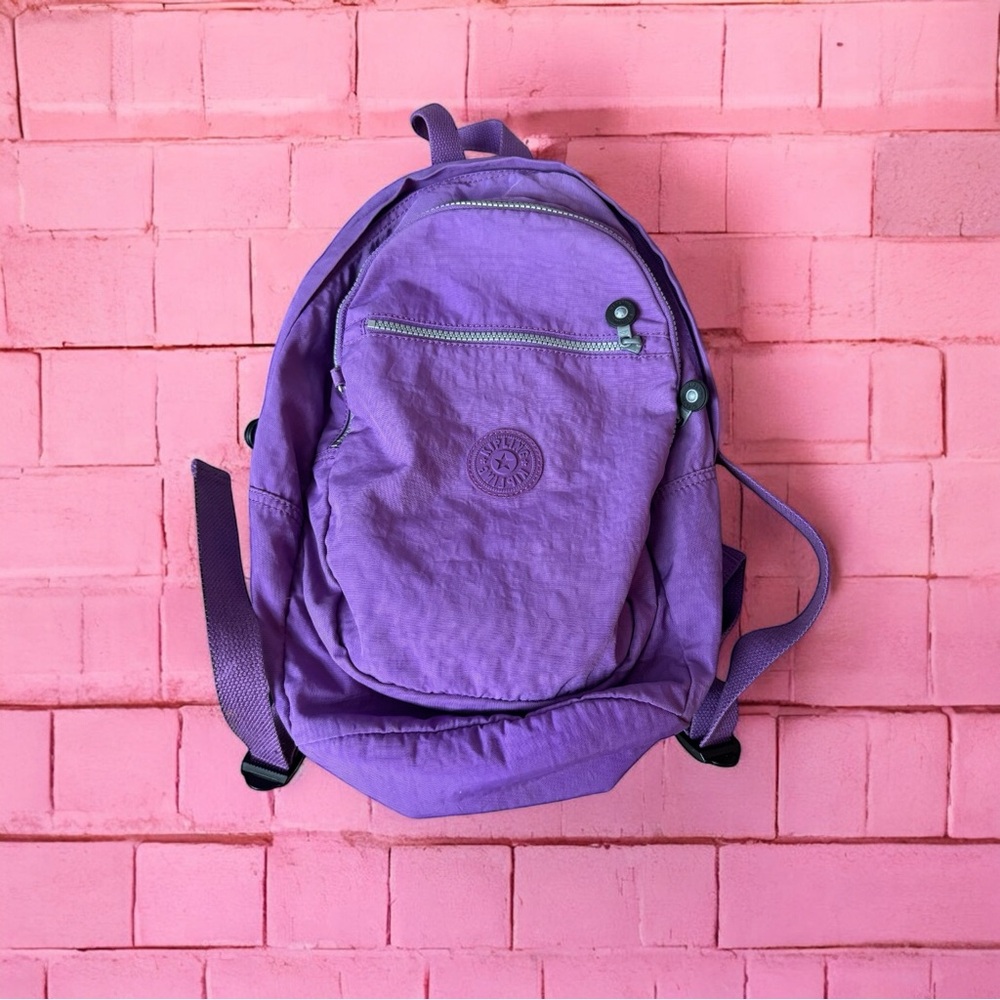 🎀KIPLING🎀 purple medium backpack